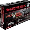 Winchester Power Max Bonded Ammunition 243 Winchester 100 Grain Protected Hollow Point Box of 20
