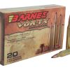 Barnes VOR-TX Ammunition 25-06 Remington 100 Grain TTSX Polymer Tipped Spitzer Boat Tail Lead-Free Box of 20