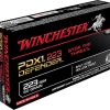 Winchester PDX1 Defender Ammunition 223 Remington 60 Grain Bonded Jacketed Hollow Point Box of 20