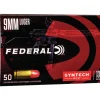 Federal Syntech PCC Ammunition 9mm Luger 130 Grain Total Synthetic Jacket