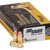 Sig Sauer Elite Performance Ammunition 9mm Luger 147 Grain Full Metal Jacket