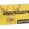 Berger Match Grade Ammunition 300 Winchester Magnum 168 Grain Classic Hunter Box of 20