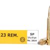 Sellier & Bellot Ammunition 223 Remington 55 Grain Soft Point Box of 20