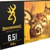 Browning BXR Rapid Expansion Ammunition 6.5 Creedmoor 129 Grain Matrix Tip Box of 20