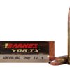 Barnes VOR-TX Ammunition 458 Winchester Magnum 450 Grain TSX Hollow Point Flat Base Lead-Free Box of 20