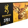 Browning BXR Rapid Expansion Ammunition 270 Winchester Short Magnum (WSM) 134 Grain Matrix Tip Box of 20