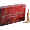 Hornady Superformance Varmint Ammunition 22-250 Remington 50 Grain V-MAX Polymer Tip Box of 20