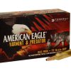 Federal American Eagle Varmint and Predator Ammunition 243 Winchester 75 Grain Hollow Point Box of 40