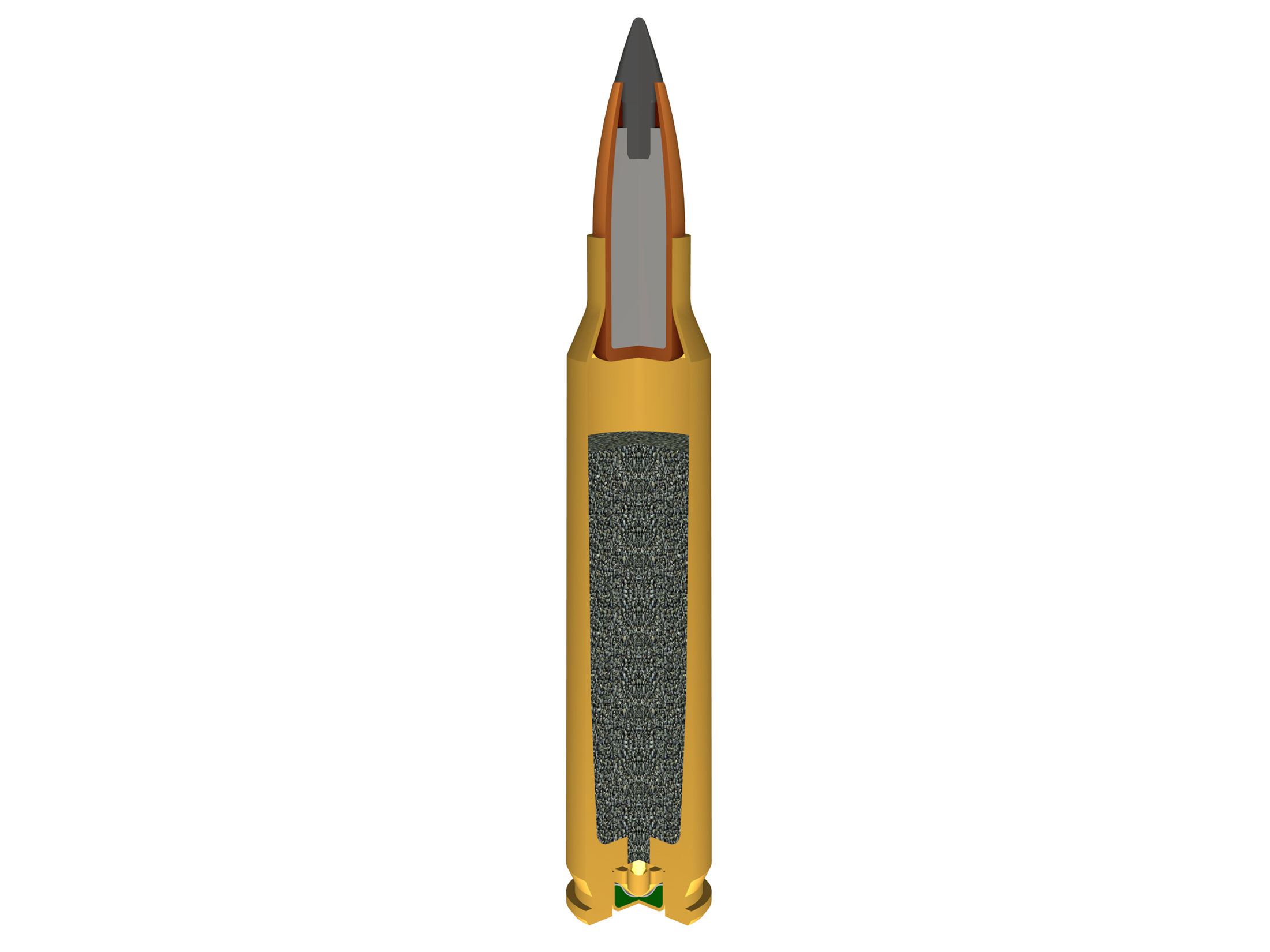 Winchester Varmint X Ammunition 223 Remington 40 Grain Polymer Tip - Image 2