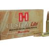 Hornady Custom Lite Ammunition 7mm-08 Remington 120 Grain SST Box of 20