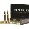 Nosler E-Tip Ammunition 300 Remington Ultra Magnum 180 Grain E-Tip Lead-Free Box of 20