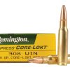 Remington Core-Lokt Ammunition 308 Winchester 150 Grain Core-Lokt Pointed Soft Point Box of 20