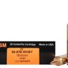 HSM Trophy Gold Ammunition 30-378 Weatherby Magnum 185 Grain Berger Hunting VLD Hollow Point Boat Tail Box of 20