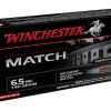 Winchester Match Ammunition 6.5 PRC 140 Grain Sierra MatchKing Hollow Point Boat Tail