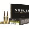 Nosler E-Tip Ammunition 260 Remington 120 Grain E-Tip Lead-Free Box of 20