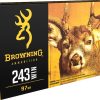 Browning BXR Rapid Expansion Ammunition 243 Winchester 97 Grain Matrix Tip Box of 20