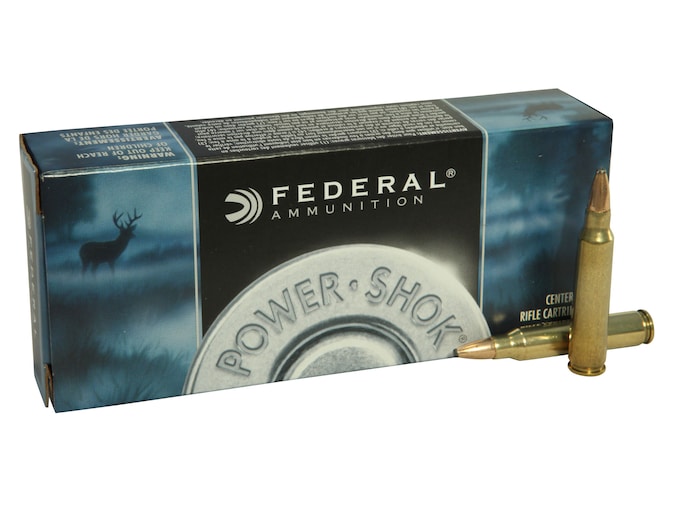 Federal Power-Shok Ammunition 223 Remington 55 Grain Soft Point Box of 20
