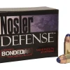 Nosler Defense Ammunition 45 ACP 230 Grain Bonded Tipped Box of 20