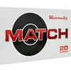 Hornady Match Ammunition 6mm ARC 108 Grain ELD Match Box of 20