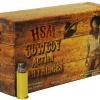 HSM Cowboy Action Ammunition 32-20 WCF 115 Grain Soft Cast Round Nose Flat Point Box of 50