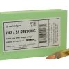 Sellier & Bellot Ammunition 308 Winchester Subsonic 200 Grain Sierra Matchking Hollow Point Boat Tail Box of 20