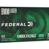 Federal American Eagle IRT Ammunition 9mm Luger 70 Grain Flat Nose Lead-Free