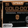 Speer Gold Dot Ammunition 45 ACP 230 Grain Jacketed Hollow Point Box of 20