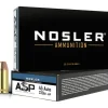 Nosler ASP Ammunition 45 ACP 230 Grain Jacketed Hollow Point