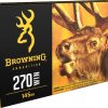 Browning BXC Controlled Expansion Ammunition 270 Winchester 145 Grain Terminal Tip Box of 20