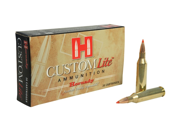 Hornady Custom Lite Ammunition 243 Winchester 87 Grain SST Box of 20