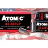 Atomic Ammunition 45 ACP +P 185 Grain Bonded Jacketed Hollow Point Box of 50