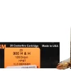 HSM Trophy Gold Ammunition 300 H&H Magnum 185 Grain Berger Hunting VLD Hollow Point Boat Tail Box of 20