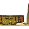 Federal Fusion Ammunition 308 Winchester 150 Grain Bonded Spitzer Boat Tail Box of 20
