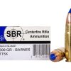 SBR Ammunition 458 SOCOM 300 Grain Barnes TTSX Polymer Tipped Spitzer Lead-Free Box of 20