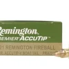 Remington Premier Varmint Ammunition 221 Remington Fireball 50 Grain AccuTip Boat Tail