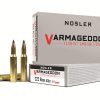 Nosler Varmageddon Ammunition 222 Remington 40 Grain Tipped Flat Base Box of 20