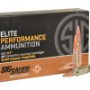 Sig Sauer Elite Performance Hunting HT Ammunition 300 Winchester Magnum 165 Grain Solid Copper Lead-Free Expanding Box of 20