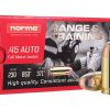 Norma Range & Training Ammunition 45 ACP 230 Grain Full Metal Jacket