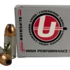 Underwood Ammunition 9mm Luger +P+ 124 Grain Jacketed Hollow Point Box of 20