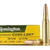 Remington Core-Lokt Ammunition 308 Winchester 180 Grain Core-Lokt Pointed Soft Point Box of 20