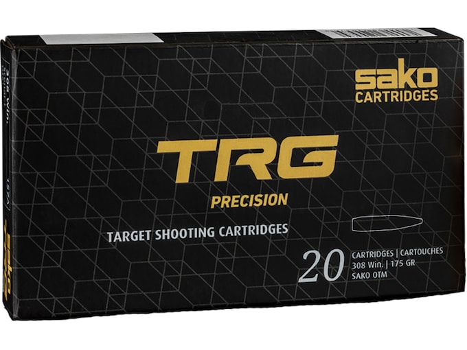 Sako TRG Precision Ammunition 338 Lapua Magnum 300 Grain Hollow Point Box of 10
