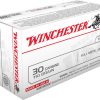 Winchester USA Ammunition 30 Carbine 110 Grain Full Metal Jacket