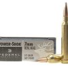 Federal Power-Shok Ammunition 7mm Remington Magnum 175 Grain Soft Point Box of 20