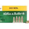 Sellier & Bellot Ammunition 243 Winchester 100 Grain Soft Point Box of 20