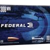 Federal Premium Ammunition 308 Winchester 110 Grain Hornady V-MAX Polymer Tip Box of 20