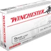 Winchester USA Ammunition 9mm Luger 147 Grain Full Metal Jacket
