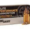 Sig Sauer Elite Performance Varmint and Predator Ammunition 223 Remington 40 Grain Polymer Tip Box of 20