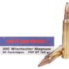 Prvi Partizan Ammunition 300 Winchester Magnum 165 Grain Pointed Soft Point Boat Tail Box of 20