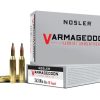 Nosler Varmageddon Ammunition 243 Winchester 55 Grain Polymer Tip Flat Base Box of 20