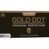 Speer Gold Dot Ammunition 300 AAC Blackout 150 Grain Gold Dot Bonded Soft Point Box of 20
